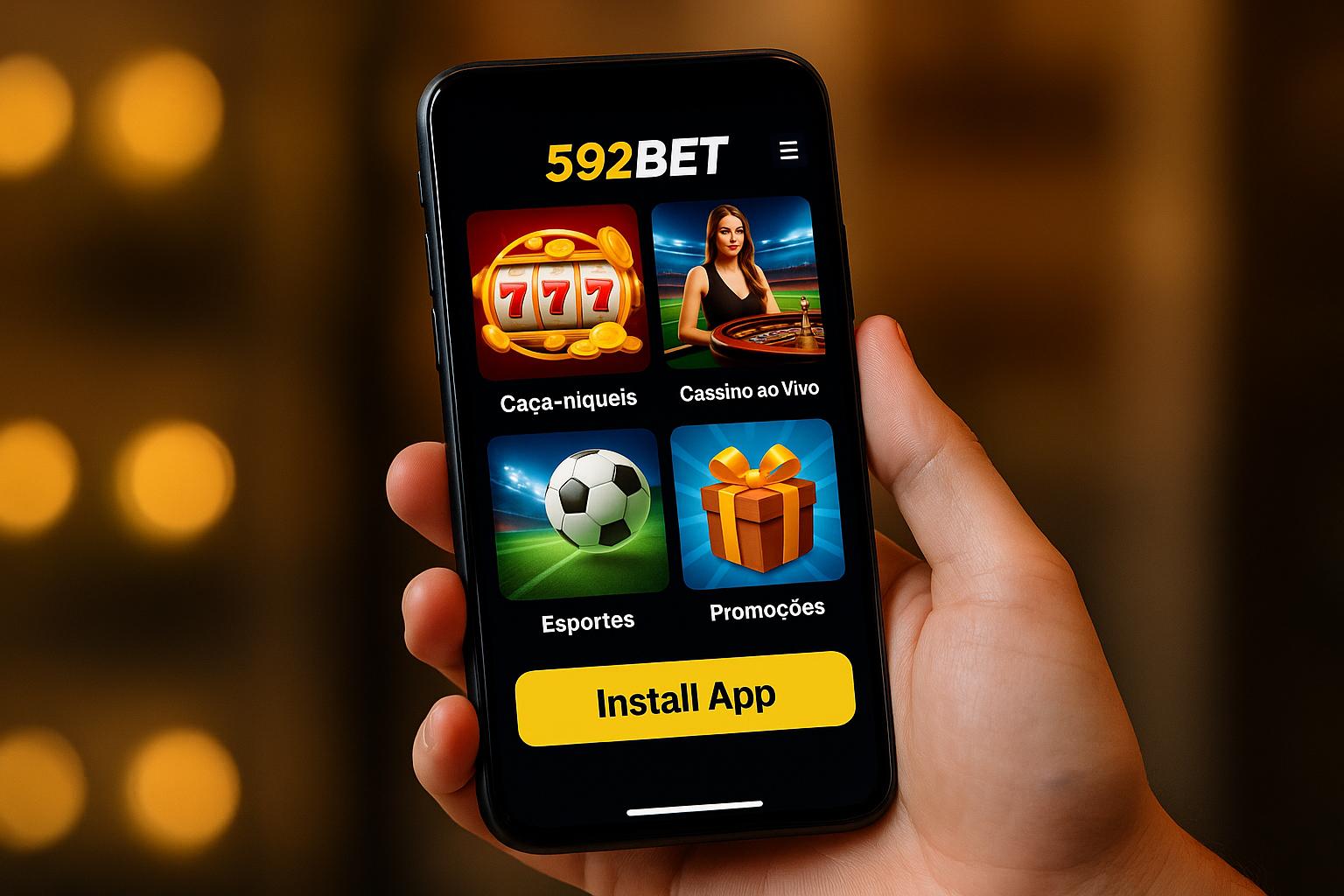 Baixar o 592BET Cassino App