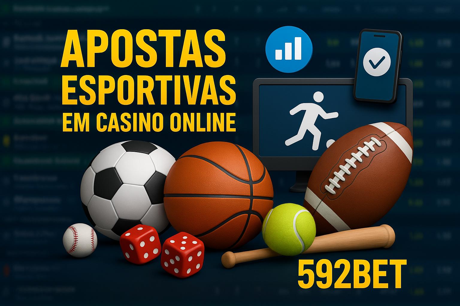 Aposte em apostas esportivas no cassino online 592BET