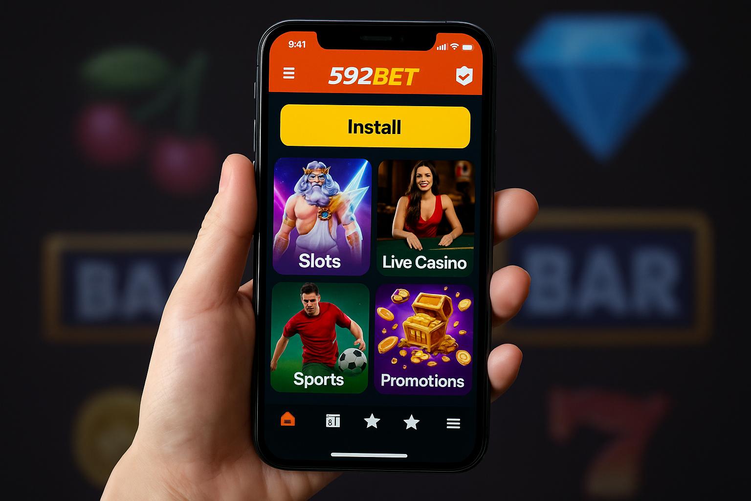 Login no Cassino 592BET  